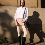 Schwarze Leder Bucket Bag für Alltag und Freizeit